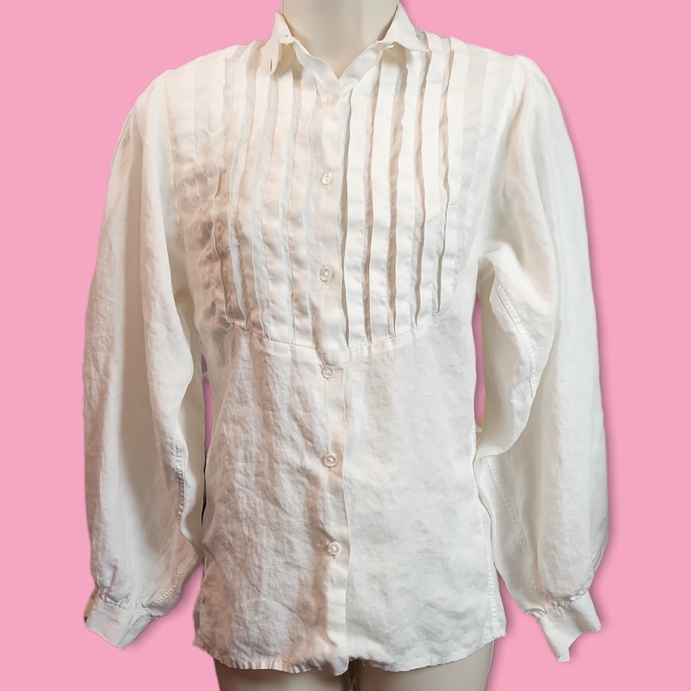 Tailored Balloon Sleeve Cotton Shirt (Renaissance Faire or Cosplay?)